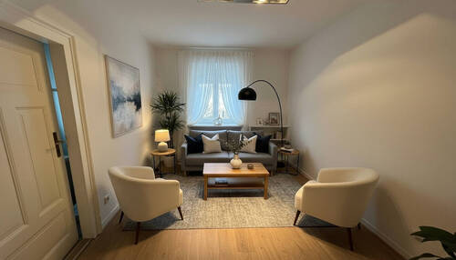 Titelbild - Stilvolle 2-Zimmer-Wohnung - zentral und lichtdurchflutet