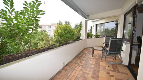 Balkon mit viel Platz - 