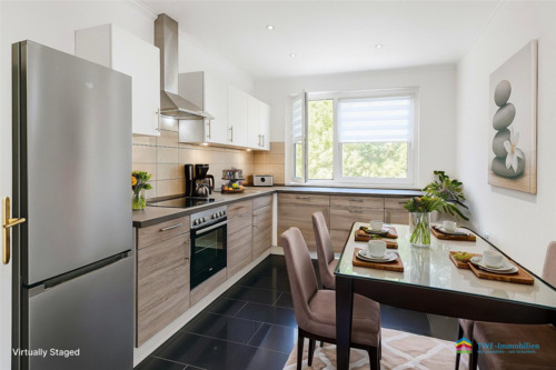 Küche - virtually staged - *Mehr als nur vier Wände* - Ihr neues Zuhause mit Balkon in Duisburg-Neudorf wartet auf SIE!