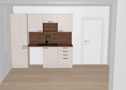 Integrierte hochwertige Einbauküche - 