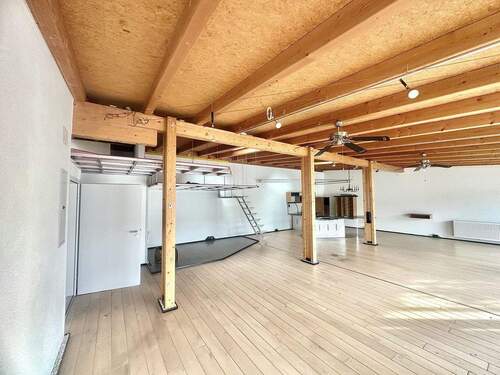 Sicht zur Küche - Büro in Konstanz