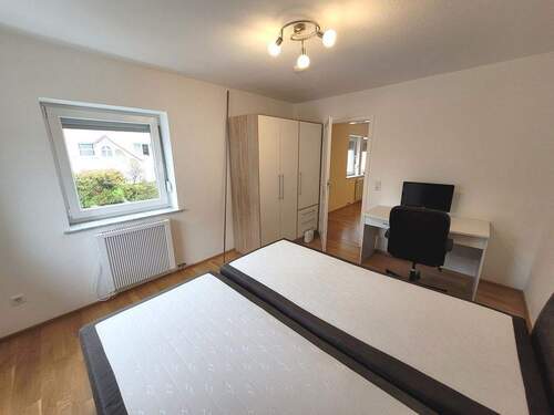 Schlafzimmer - Etagenwohnung mit 36,00 m&sup2; in Stuttgart zur Miete