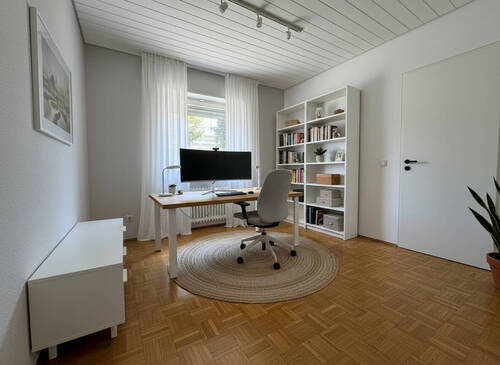 Arbeitszimmer virtuelles Homestaging - 