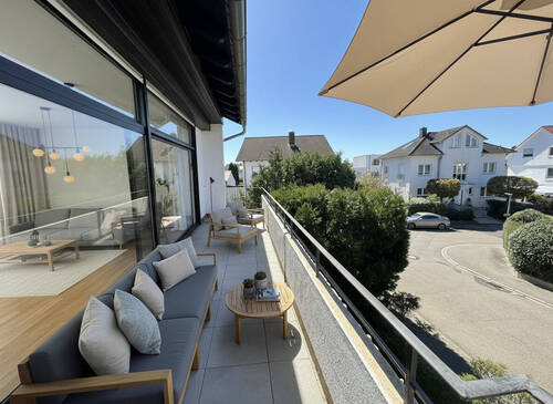 Balkon virtuelles Homestaging - 