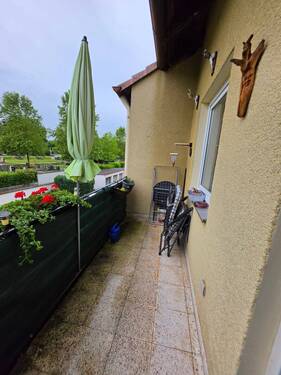 Balkon - 3 Zimmer Etagenwohnung in Bad Staffelstein