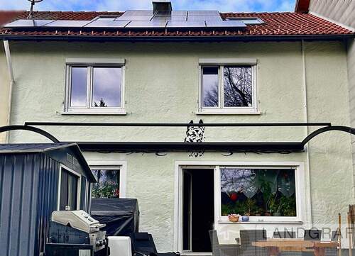 Hausansicht vom Garten - 