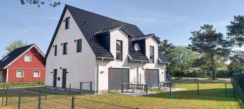 Außenansicht - Exklusive Mietwohnung in Form einer Haushälfte an der Ostseeküste