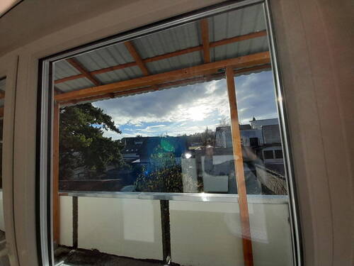 Blick aus dem Schlafzimmer - 