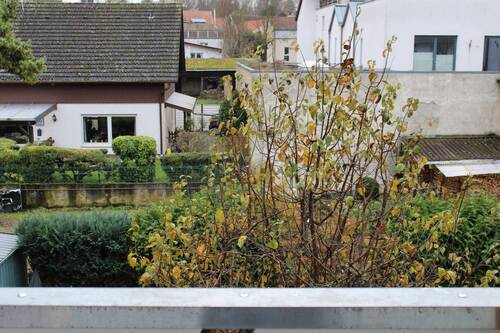 Blick aus dem Balkon - 