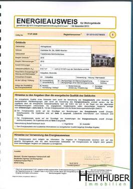 Energieausweis - 