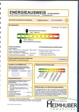 Energieausweis - 