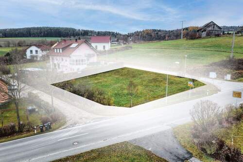 Bild 1 - Ihr Baugrundstück in Roding-Fronau!