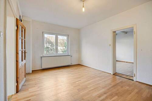 Wohnzimmer Erdgeschoss - Doppelhaushälfte mit 127,50 m&sup2; in Düsseldorf zum Kaufen