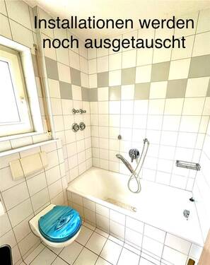 Bad vor der Renovierung - 