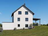 Ansicht Westen - 8 Zimmer Einfamilienhaus in Finning / Entraching