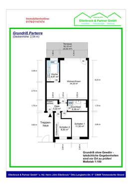Grundriß - Whg. 2 - oM - 