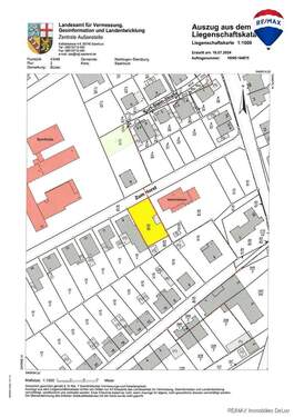 Katasterkarte Siersburg - Grundstück in Rehlingen-Siersburg zum Kaufen