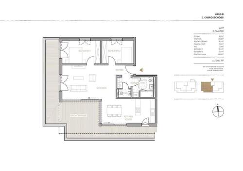 Haus B 2. OG W07 - 