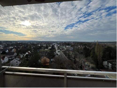 Aussicht Balkon - 3 Zimmer Etagenwohnung in Röthenbach an der Pegnitz