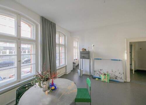 wohnen zur küche - Bezugsfreie, zauberschöne Whg in der ehemaligen Königlich Peußischen Tuchmanufaktur