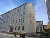 Hausansicht - angenehm- freundlich helle 3-Raum WE