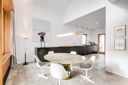 Offene Küche mit Essbereich - 