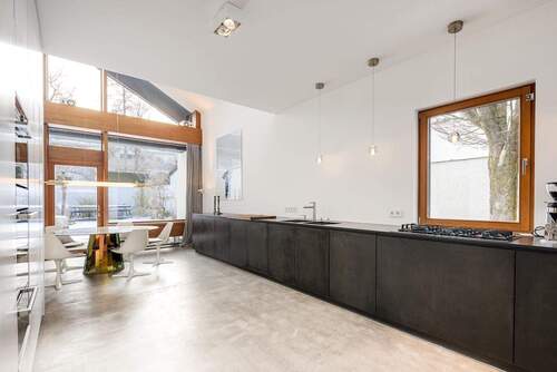 Offene Küche mit Essbereich - 