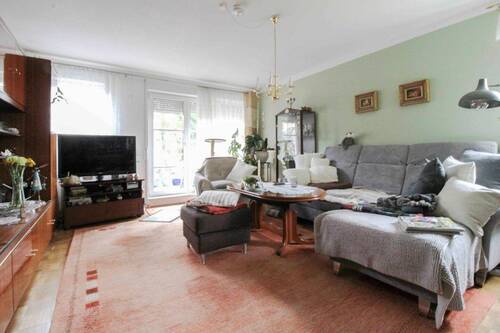 Wohnzimmer - 3 Zimmer Etagenwohnung zum Kaufen in Bernau bei Berlin