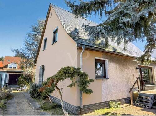 Fassade Vision - 5 Zimmer Einfamilienhaus zum Kaufen in Radebeul
