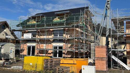 Baustelle am 28.09.2025 - Neubau-Doppelhaushälften in Bad Lippspringe Schlangen