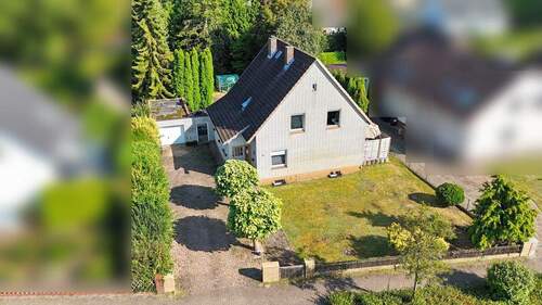 Luftansicht - 5 Zimmer Einfamilienhaus in Nienhagen