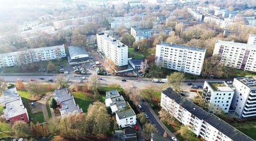 Vogelperspektive - 1 Zimmer Mehrfamilienhaus, Wohnhaus in Bremen