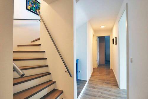Treppe ins Gartengeschoss - 