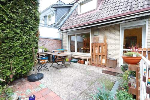 Terrasse - Reihenmittelhaus mit 73,00 m&sup2; in Bad Oldesloe zum Kaufen