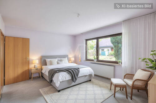 Schlafzimmer - mögliche Möblierung - 