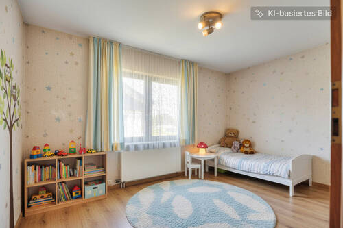Kinderzimmer EG - mögliche Möblierung - 