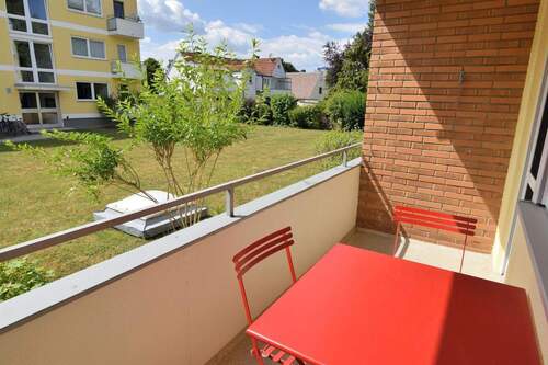 Blick Balkonanlage - 