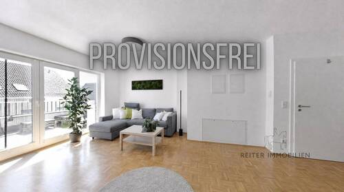 Großzügiges Wohnzimmer mit Balkonzugang - Petersberg: Schluss mit Mieter-Lotto: Diese 3-Zimmer-Perle mit Balkon bringt Top-Mieter gleich mit