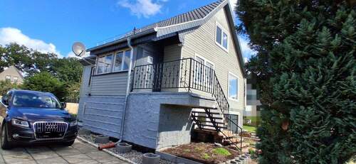 Treppe zum Haupteingang - 5 Zimmer Einfamilienhaus in Kyritz