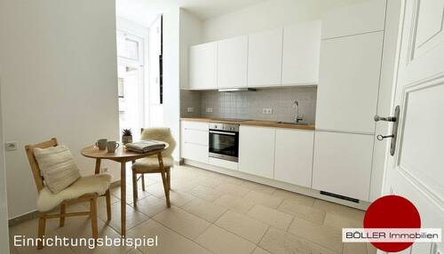 Küche - Etagenwohnung mit 139,00 m&sup2; in Nürnberg zur Miete