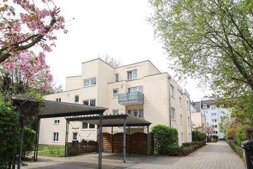 Hausansicht - Barrierefreie 2-Raum-Wohnung in ChemnitzKaßberg, Terrasse & Tiefgarage f. Investoren o. Eigennutzer