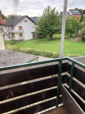 Blick vom Balkon - 