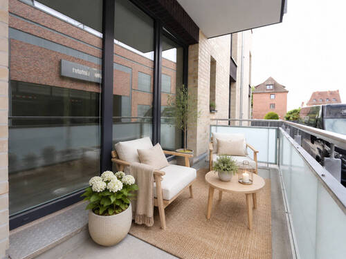 HOMESTAGING Balkon (KI generiert) - 