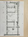 Grundriss - 2 Zimmer Etagenwohnung zur Miete in Ansbach