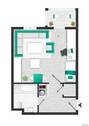 Grundriss Wohnung - 