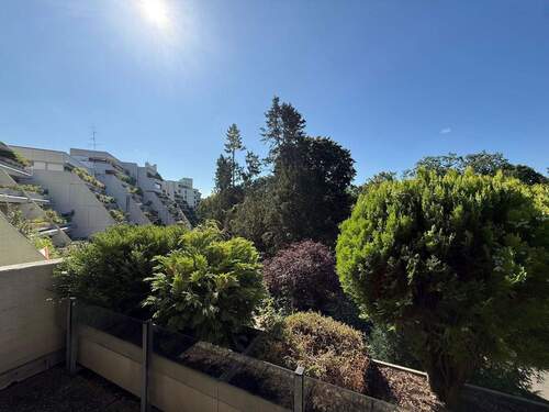 Ausblick von der Terrasse - Große 4-5 Zi-Terrassenwohnung mit Blick ins Grüne