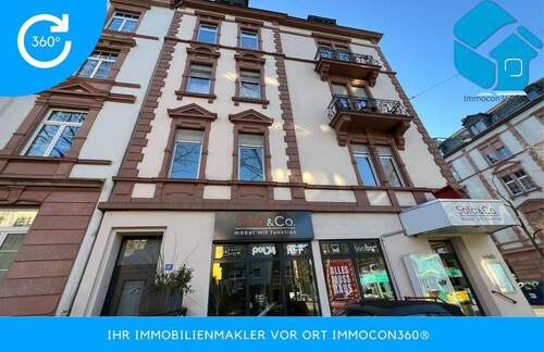 Immocon360® Ihr Immobilienmakler in Butzbach - Schöne 5-ZKB Altbauwohnung im 1. OG in Frankfurt-Sachsenhausen!