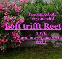 Reetdachtraum Loft Stil 3 Wohnungen in einem zauberhaften Anwesen - ca. 200 m2 94m2 68 m2 - Quickborn