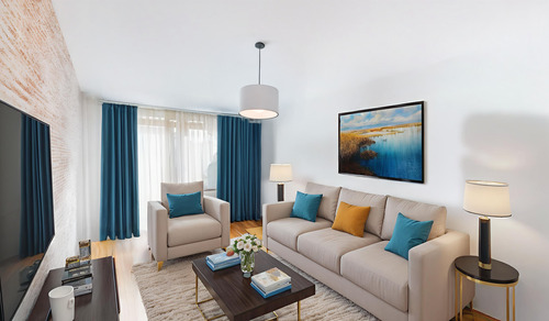 Einrichtungsbeispiel Wohnzimmer - 3 Zimmer Einfamilienhaus zum Kaufen in Ingolstadt