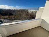 Blick vom Balkon - 1 Zimmer Etagenwohnung in Chemnitz